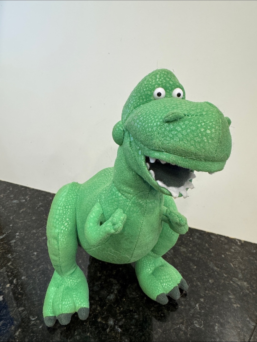 Disney Parks Toy Story Dinosaur Rex Plush Doll Tyrannosaurus Pixar Green Dino